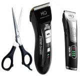 Combo maquina de cortar cabelo xtreme ceramic + acabamento finish pro + tesoura laser marco boni - Mq hair
