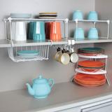 Combo Organização de Cozinha - Kit 5 peças - Branco - Metaltru