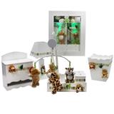 Combo Porta Maternidade + Kit Higiene + Mobile - Selva - Nita baby