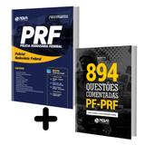 Combo Prf 2019 - Apostila Policial Rodoviário Federal + Livro De 894 Questões Comentadas De Provas Anteriores - Nova concursos