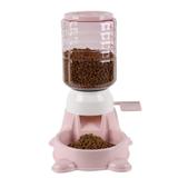 Comedouro Alimentador Automático Inteligência Cão Gato Rosa - Magma