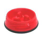 Comedouro Anti-Refluxo Para Cachorro e Gato PetFit Vermelho - Petfitstore