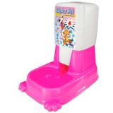 Comedouro Automático Caes e Gatos 2,5kg Rosa - Manos pet