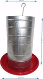 Comedouro Automático Para Aves Em Geral 20 KG - 1 Unidade - Chocmaster
