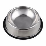 Comedouro Bebedouro Inox Ração Cães E Gato 700ml - Desterro