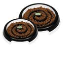 Comedouro Cães Ou Gatos Lento - Preto - Slow Food - Grande - Truqys pets