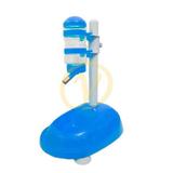 Comedouro Com Bebedouro Automático Bilha Azul Regulável - T petz