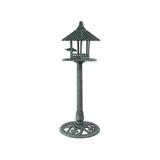 Comedouro com Telhado Verde para Pássaros - Goods br