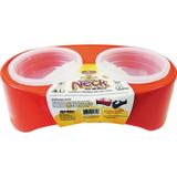 Comedouro Duplo Furacão Pet Super Neck 0642 Sortido