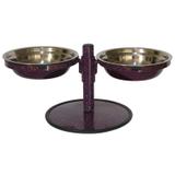 Comedouro Duplo Pequeno c. regulagem: Roxo Pig - Gastrobel