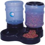 Comedouro E Bebedouro Duplo Automático Cães Gatos 8kg E 10l - Outros
