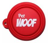Comedouro e Bebedouro em Silicone Retrátil - Pet Woof