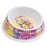 Comedouro e Bebedouro Melanina 150 ml Gats Estampa Gato