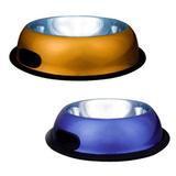 Comedouro inox Pintado - Chalesco