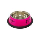 Comedouro Para Filhotes Inox Decorado Pantone 240ml - T petz