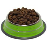 Comedouro para Pet 200 Ml Pequeno em Aco Verde Opentrade