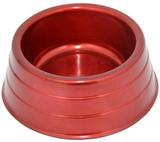 Comedouro Pesado Colorido Vermelho - São pet