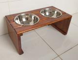Comedouro Pet HG - modelo 1 - grande - House garden madeira