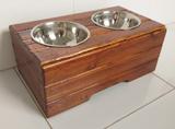 Comedouro Pet HG - modelo 2 - grande - House garden madeira