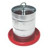 Comedouro Tubular Para Aves 5kg Zinco Base De Plástico - Center campinas