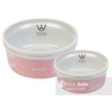 Comedouro Woof Classic Empire Mármore Rosa