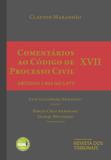 Comentários Ao Código De Processo Civil V. Xvii - Artigos 1.045 Ao 1.072 - 2ª Ed. 2018 - Fiscosoft - thomson reuters