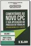 Comentarios ao novo cpc e sua aplicacao ao process - Ltr