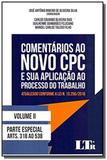 Comentarios ao novo cpc vol.ii - 01ed/17 - Ltr