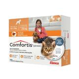 Comfortis 270mg Cães 4,5 a 9kg Gatos 2,8 a 5,4kg Antipulgas - Elanco