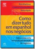 Como dizer tudo em espanhol nos negocios - Diversas