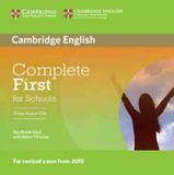 Complete first for schools class audio cds - Cambridge audio visual book teacher