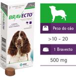 Comprimido Para Cães De 10 A 20kg Antipulgas - Bravecto