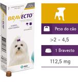 Comprimido Para Cães De 2 A 4,5kg Antipulgas - Bravecto