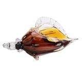 Concha Cristal Murano 23x17cm Marrom Deep Sea - L hermitage