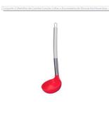Concha De Silicone Vermelha Linha Candy Cabo Inox - Art house