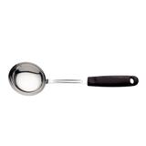 Concha em aço inox Tramontina cabo Preto Linha Utilitá