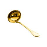 Concha para molho de aço inox PVD dourado Avalon Wolff - 71215