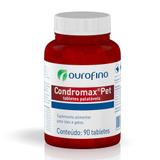 Condromax Pet 90 Tabletes Ourofino CÃES E Gatos - Ouro fino