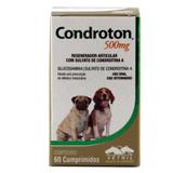Condroton 500mg 60 comp Vetnil Suplemento Cães Gatos