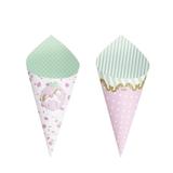 Cone para Doces Carrossel Encantado 24 unidades Cromus