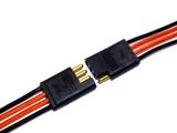 Conector 4 vias c/ fio 1,5 mm - chicote plug p/ caixa - Rainha das sete