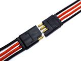 Conector 4 vias c/ fio 4,0 mm - chicote plug p/ caixa - Permak
