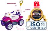 Confortável Carrinho De Passeio Andador Infantil Biemme Soft Car Direcionavel