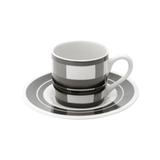 Conj 6 Xicaras P/Cafe De Proc Tartan 90ml Lyor