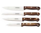 Conj. Facas Inox Tramontina 4 peças Polywood