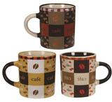 Conj/kit Caneca Cerâmica 110 Ml Mini Pilão Yangzi 6 Peças