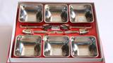 Conj. sobremesa nobile 12 pcs dinamika inox*
