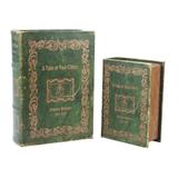 Conjunto 2 Caixas Livro Charles Dickens Concepts Life