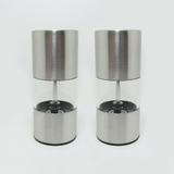 Conjunto 2 Moedor Sal E Pimenta Aço Inox 12cm Belle Maison