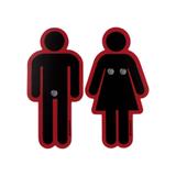 Conjunto 2 Porta Chaves Casal - Amor Quero Você - Kathavento